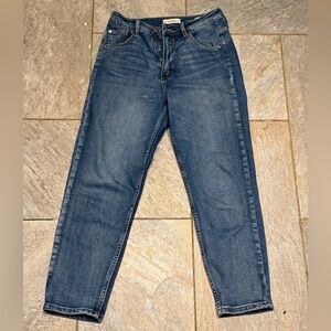 GUESS Women's Blue Straight-Leg Jeans